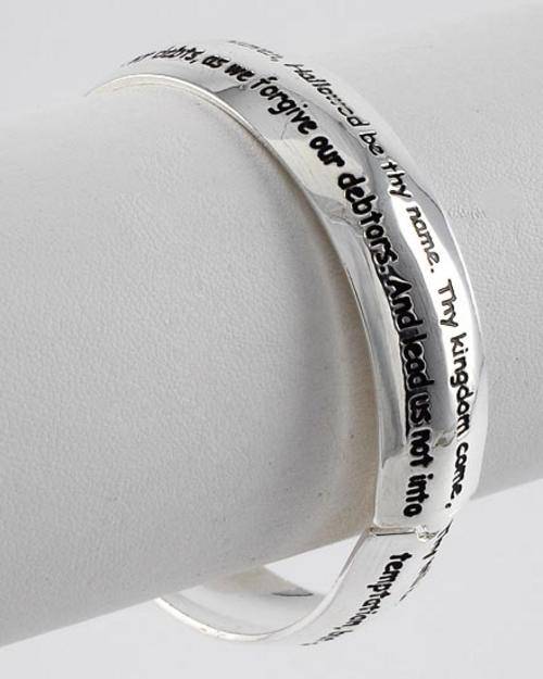 "The Lords Prayer" Hinged Bracelet