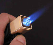 Windproof Triple Jet-Torch Refillable Butane Lighter