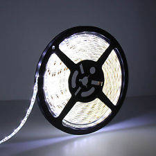Cool White Waterproof Flexible 300 LED Strip Light with transformer