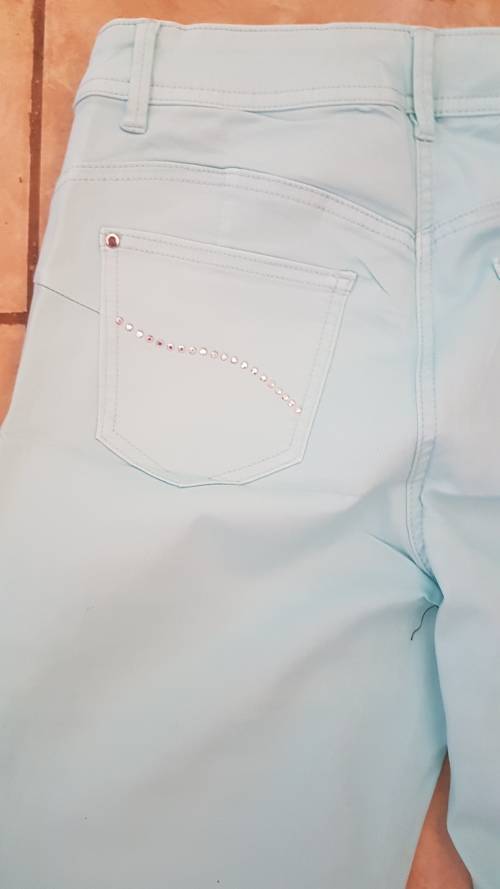 Light Blue Jeans Size: 8 and 10