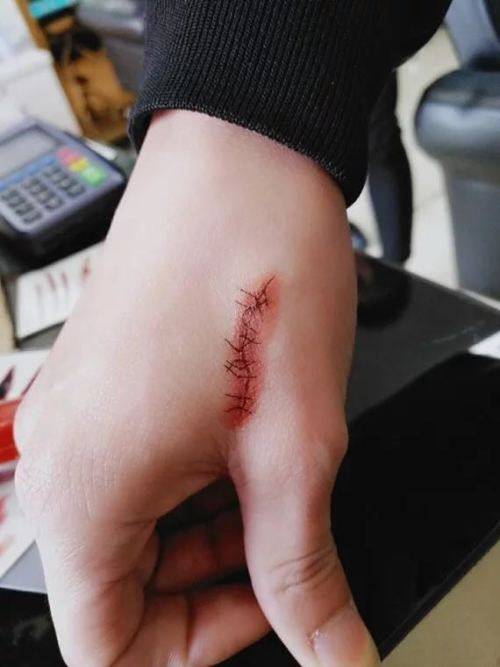 Halloween Zombie Waterproof Party Temporary Tattoo