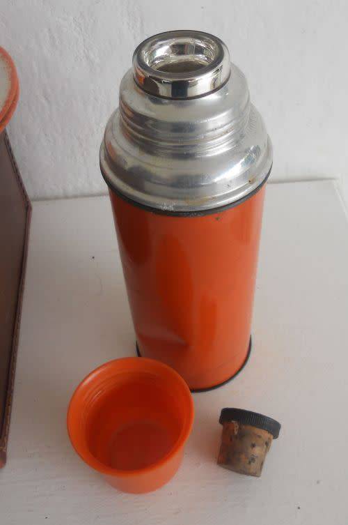 Vintage picnic set in original case