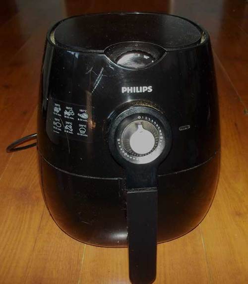 Philips - Viva Collection Air Fryer - Black