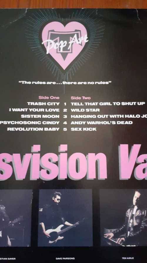 Transvision Vamp - Pop Art - Vinyl LP Record 33 RPM LMCA 3421