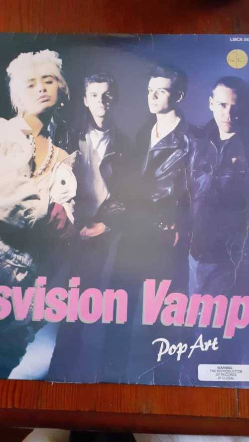Transvision Vamp - Pop Art - Vinyl LP Record 33 RPM LMCA 3421