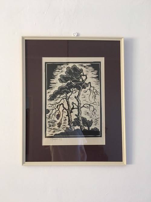 Gregoire Boonzaier - Two Trees in the Wind