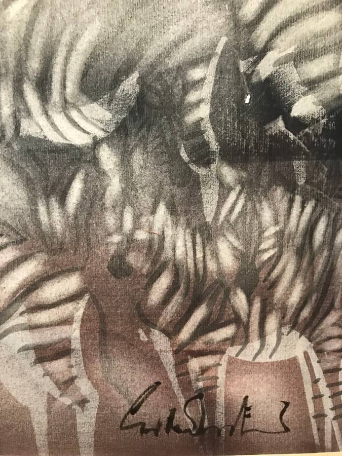 Gordon Vorster - Signed Watercolour on Paper