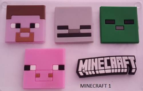 Minecraft 2 Silicone mould