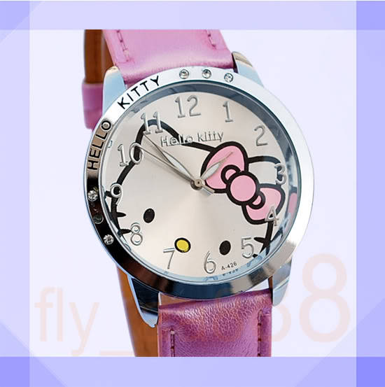 LOVELY PINK HELLO KITTY WOMAN/TEENAGE GIRL'S WATCH