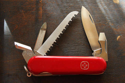 Wenger backpacker swiss army knife pocket