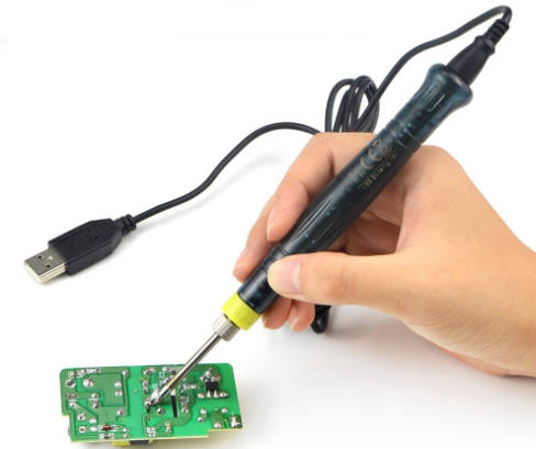 USB Electric Soldering Iron with LED Indicator **LOCAL STOCK**