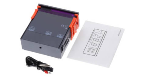 220V Digital Temperature Controller Thermostat With Sensor **LOCAL STOCK**