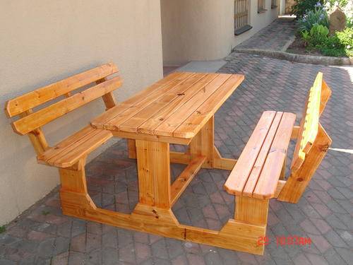 6 Seater Pine Picnic Bench SUMMER SPECIAL