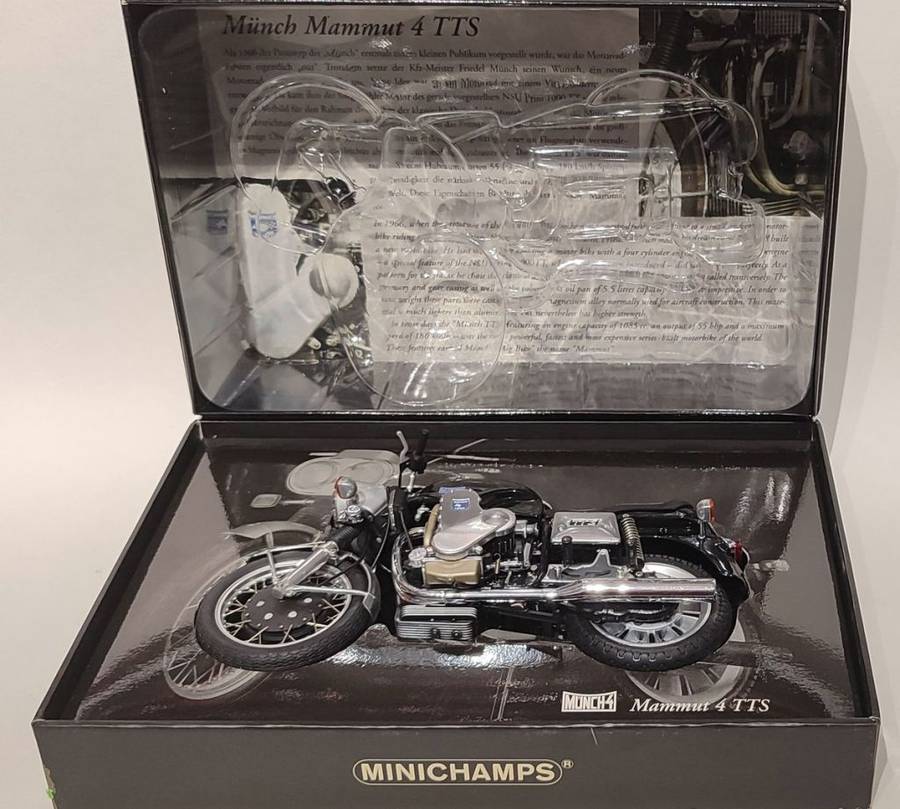 *ULTRA RARE/BOXED* 1/12 Minichamps - Munch Mammut 4 TTS (Motorcycle)
