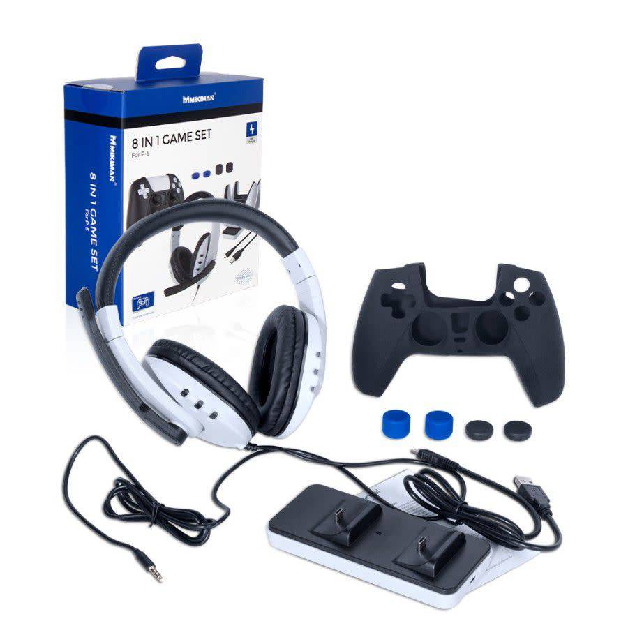 Mikiman 8 in 1 Gaming Combo For PS5
