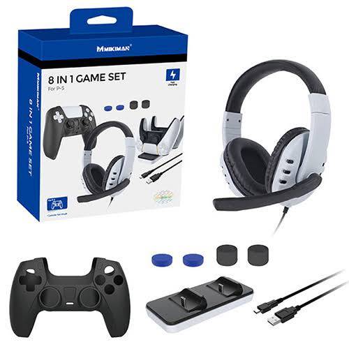 Mikiman 8 in 1 Gaming Combo For PS 5