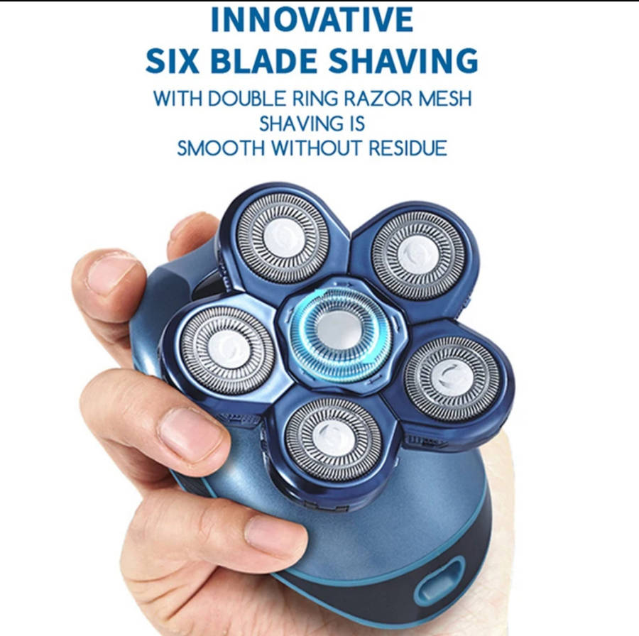 Professional Electric rotation head shaver