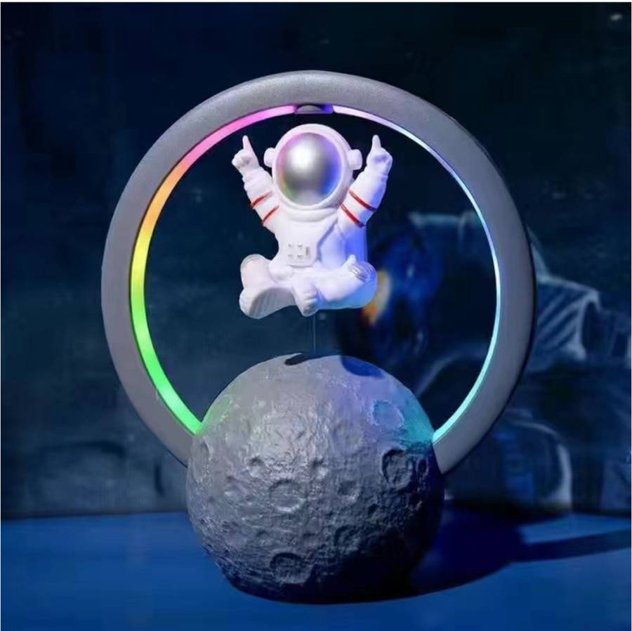 Bluetooth Maglev Speaker Wireless Astronauts RGB Speaker