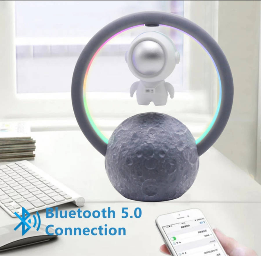 Bluetooth Maglev Speaker Wireless Astronauts RGB Speaker