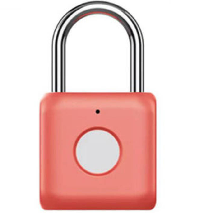 Smart Padlock With Fingerprint Sensor - USB Charge