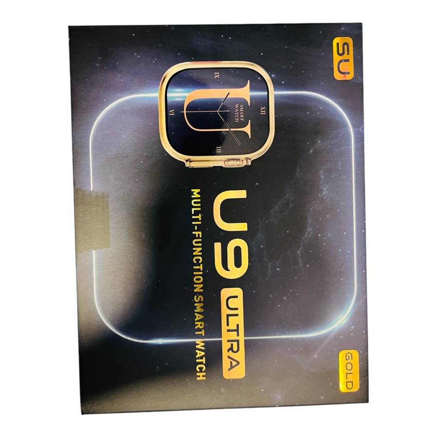 Premium U9 ultra smart watch -Luxury-Gold edition