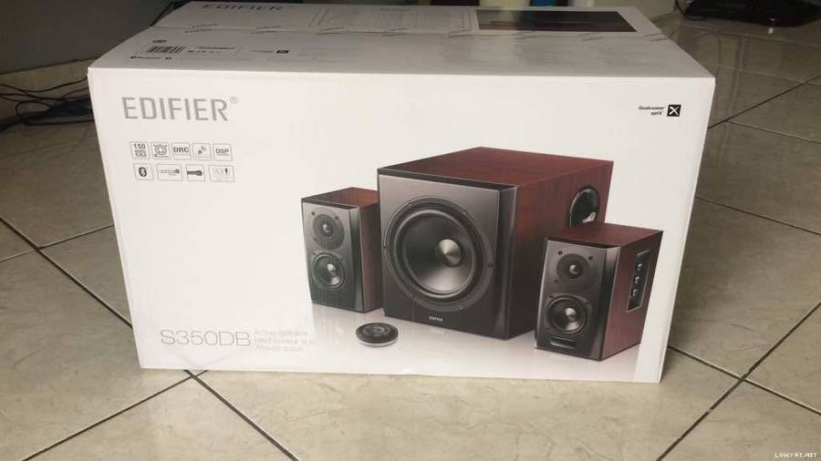 Edifier S350DB home theatre and gaming speakers