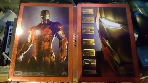 IRON MAN STEEL BOOK DVD