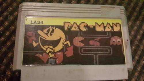 PAC MAN 8 BIT NES GOLDEN CHINA FAMICLONE RETRO