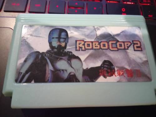 ROBOCOP 2 NES FAMICLONE 8 BIT GOLDEN CHINA FAMICOM TV GAMES