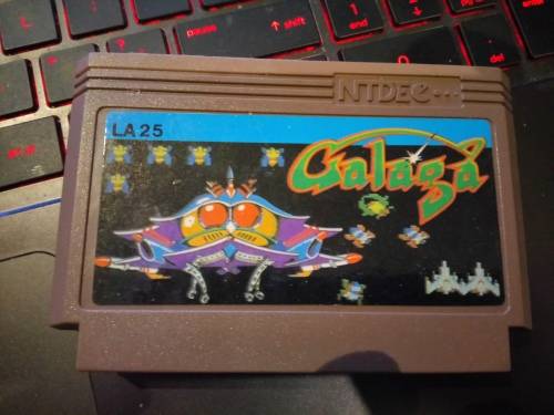 GALAGA FAMICLONE / TV GAME/ GOLDEN CHINA / 8 BIT / RETRO/ NES