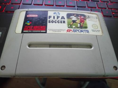 FIFA INTERNATIONAL SOCCER SUPER NINTENDO  SNES PAL CART ONLY