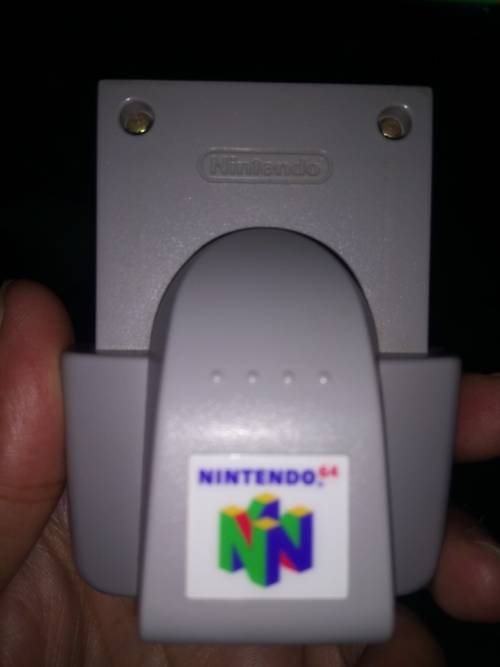 NINTENDO 64 OFFICIAL RUMBLE PACK