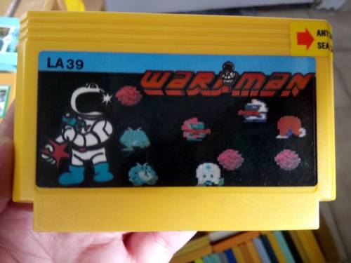 WARPMAN NES / FAMICOM / FAMICLONE  / 8 BIT / GOLDEN CHINA / TV GAME