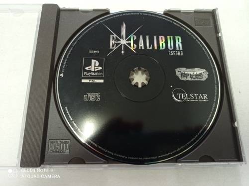 Excalibur 2555 AD.  Playstation Pal disc only. Disc is scratch free