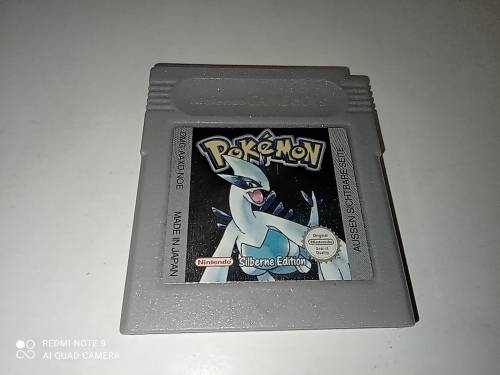 Pokemon Silver Nintendo Gameboy Color cartridge. German only