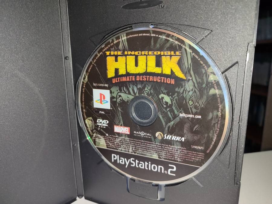 The Incredible Hulk Ultimate Destruction PlayStation 2 PS2 Disc Only