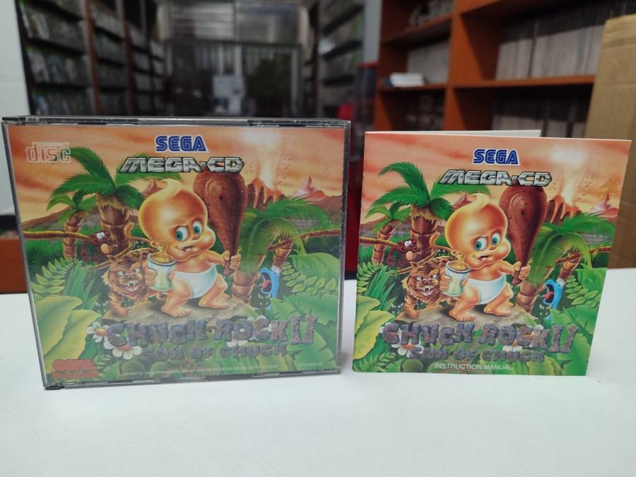Chuck Rock 2 Son of Chuck Sega Mega CD