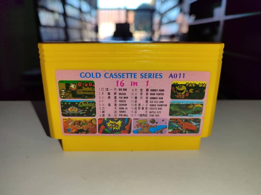 16 in 1 TV Game Cartridge