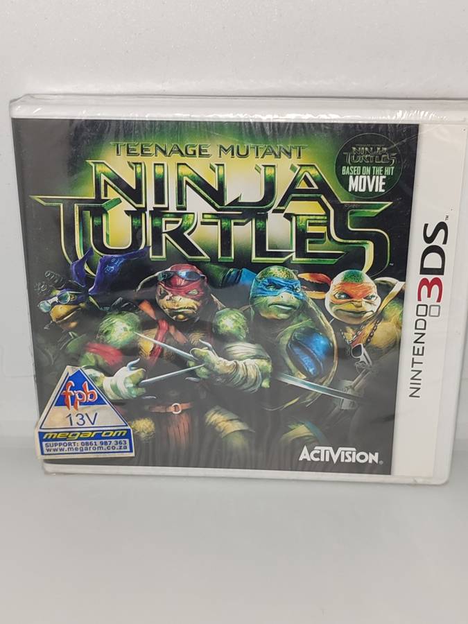 Teenage Mutant Ninja Turtles Nintendo 3DS New Sealed