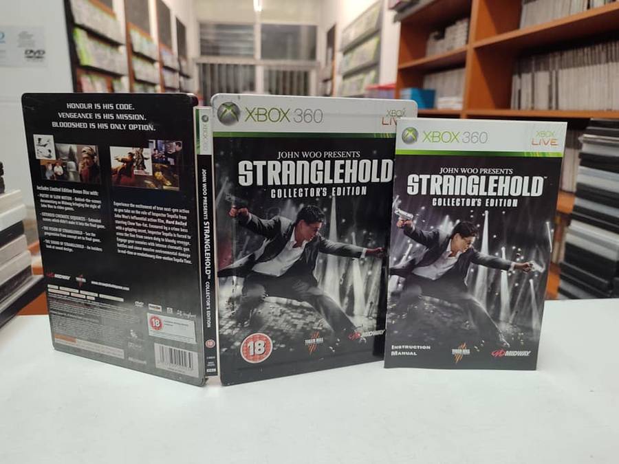 Stranglehold Collector`s Edition Steelbook Xbox 360