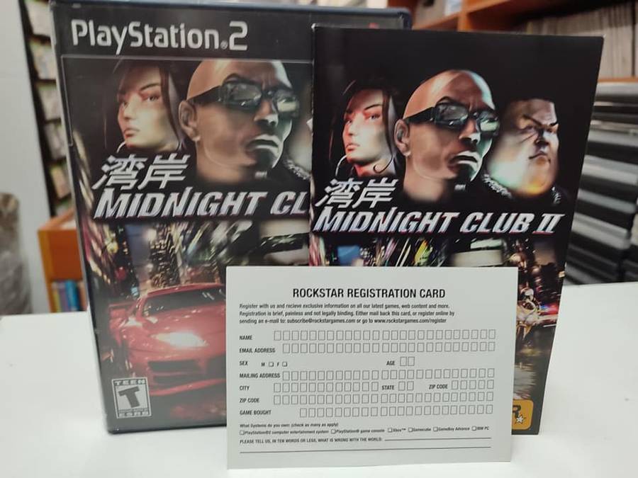 Midnight Club II US NTSC PlayStation 2