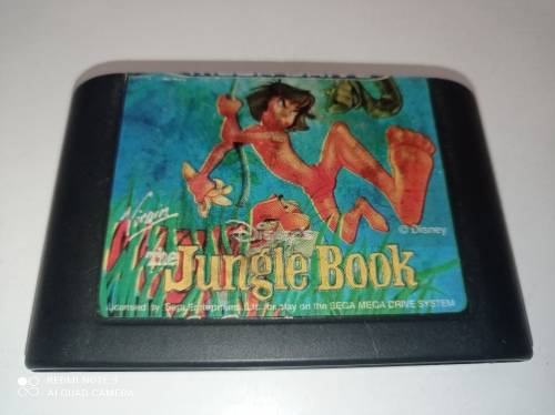 The Jungle Book Sega Mega Drive Cartridge Sega Ozisoft version