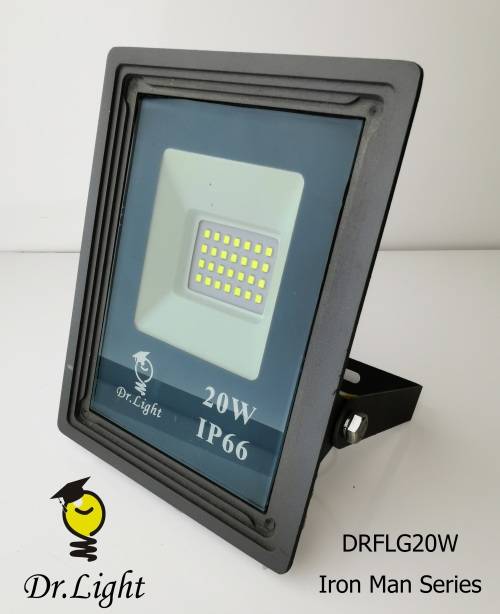 [WHOLESALE MOQ-10pcs] (FREE SHIPPING)DR.LIGHT LED OUTDOOR FLOOD LIGHT 20W IRON MAN SERIES WATERPROOF
