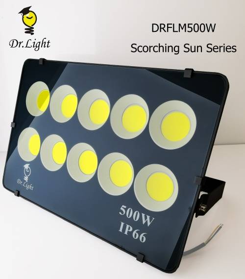 DR.LIGHT LED OUTDOOR FLOOD LIGHT 500W SCORCHING SUN SERIES WATERPROOF GARDEN LIGHT