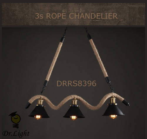 1 METER 3S ROPE CHANDELIER INDOOR ROP CHANDELIER FARM HOUSE INDOOR CHENDELIER