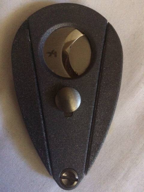 XIKAR CIGAR CUTTER - GRANITE SILVER