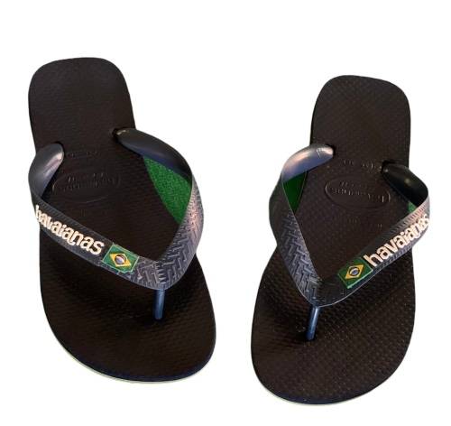 HAVAIANAS - FLIP FLOPS - BOYS - NAVY BLUE - SIZE 4
