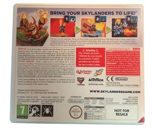 SKYLANDERS SPYRO`S ADVENTURE - NINTENDO 3DS - GAMING - GAMES