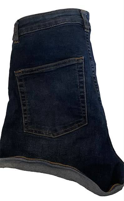 DENIM SHORTS - SIZE 8 - LADIES - HIGH WAIST - H&M