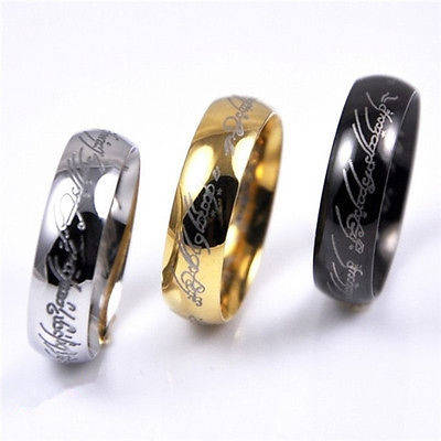 Lord of the Rings Stainless Steel Ring